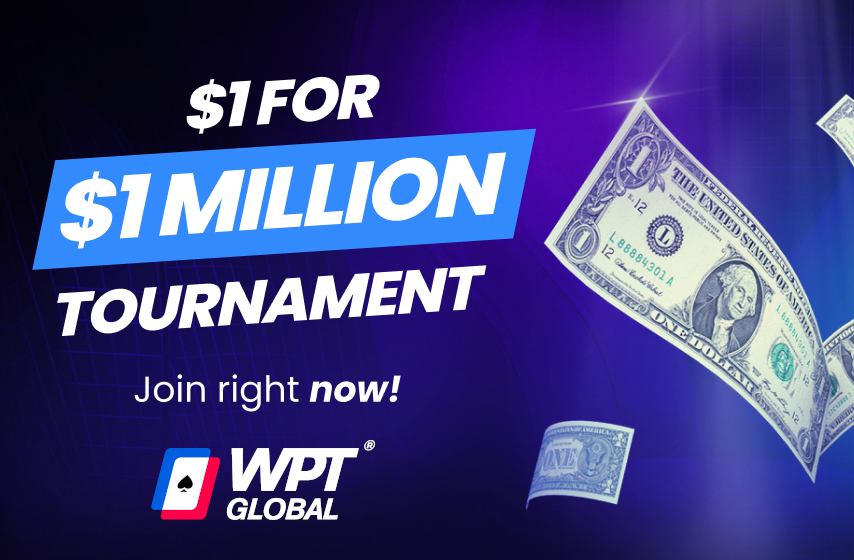 wpt global 1dollar for 1million tournament
