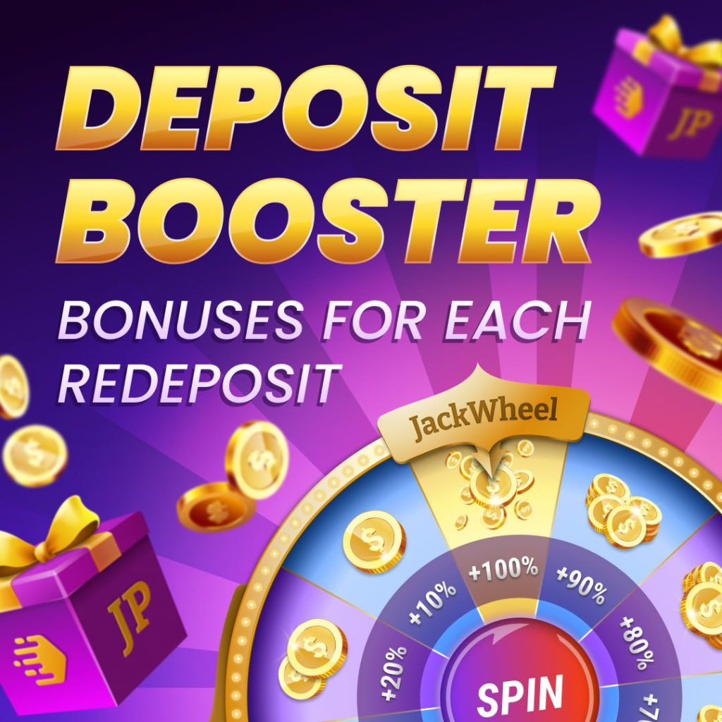 JackPoker Bonus - the deposit booster