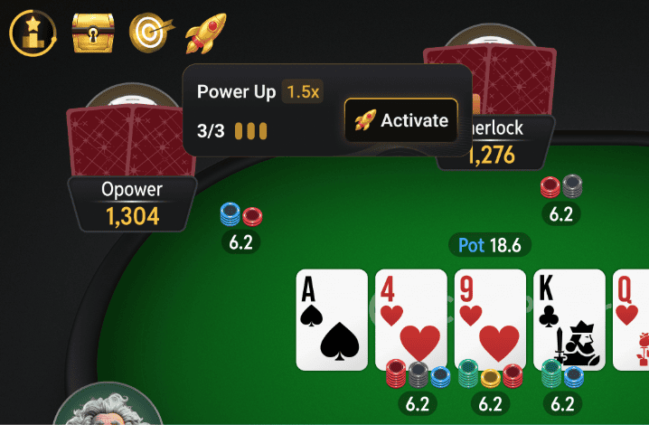 CoinPoker 3-Bet Club - power up