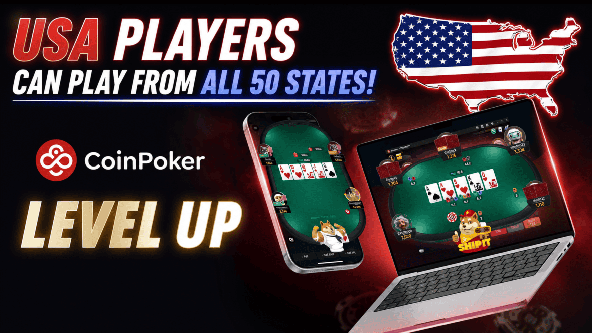 US Poker Players Welcome at CoinPoker